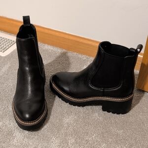 Nordstrom Black Leather Ankle Booties